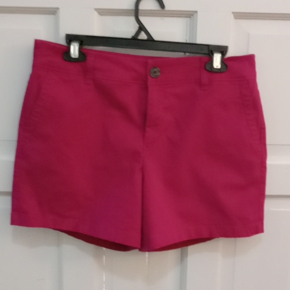 Liz Claiborne Pants - Liz Claiborne Dark Pink Shorts